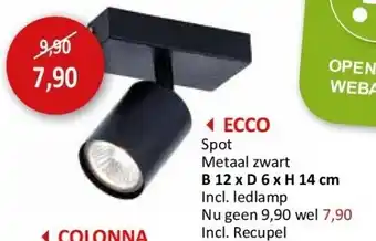 Weba ECCO aanbieding