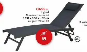 Weba OASIS aanbieding