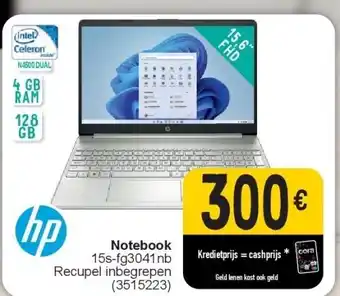 Cora Notebook aanbieding