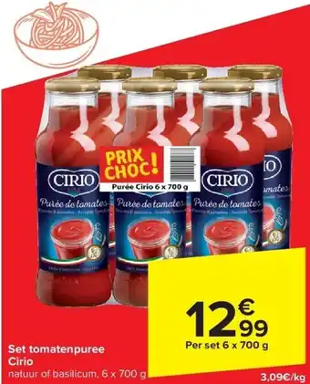 Set tomatenpuree Cirio