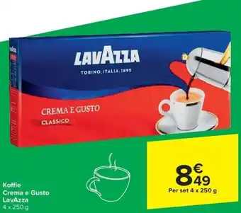 Carrefour Ko e Crema e Gusto LavAzza aanbieding