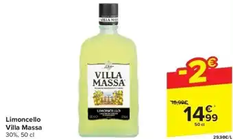 Carrefour Limoncello Villa Massa aanbieding