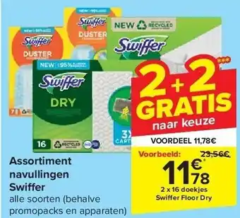 Carrefour Assortiment navullingen Swi er aanbieding