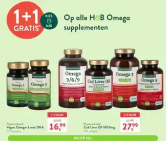 Holland & Barrett Cod Liver Oil aanbieding