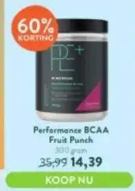 Holland & Barrett Performance BCAA Fruit Punch aanbieding