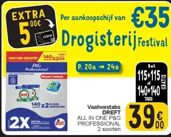 Cora Vaatwastabs DREFT aanbieding