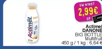 Cora Actimel DANONE aanbieding