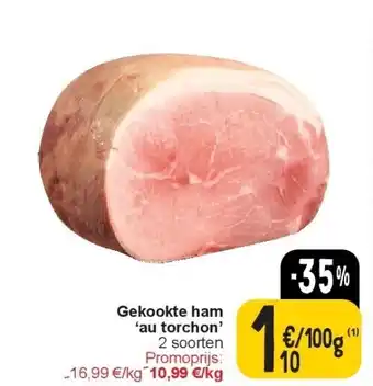 Cora Gekookte ham ‘au torchon’ aanbieding