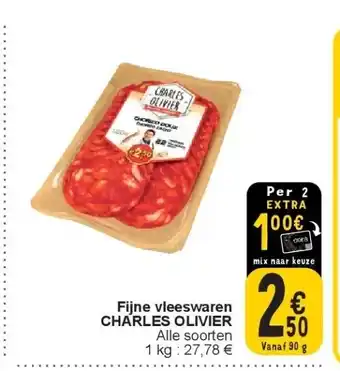 Cora Fijne vleeswaren CHARLES OLIVIER aanbieding