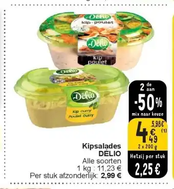 Cora Kipsalades DÉLIO aanbieding