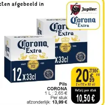 Cora Pils CORONA aanbieding