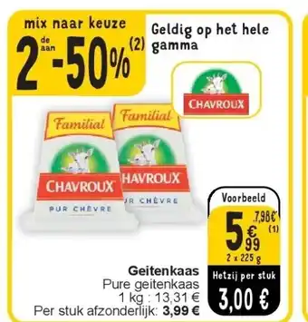 Cora Geitenkaas aanbieding
