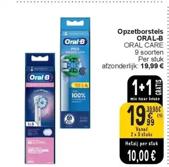 Opzetborstels ORAL-B