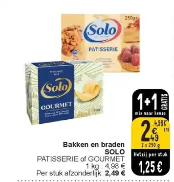 Cora Bakken en braden SOLO aanbieding