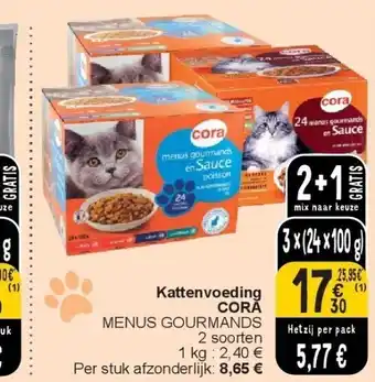 Cora Kattenvoeding CORA aanbieding