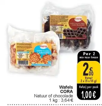 Cora Wafels CORA aanbieding