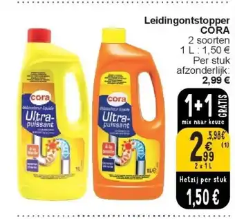 Cora Leidingontstopper CORA aanbieding