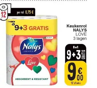 Cora Keukenrol NALYS aanbieding