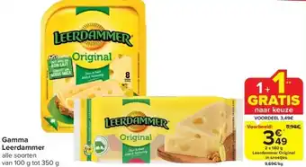 Carrefour Gamma Leerdammer aanbieding