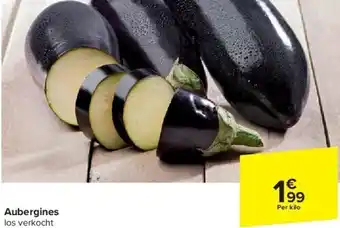 Carrefour Aubergines aanbieding