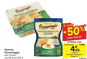 Carrefour Gamma Parmareggio aanbieding