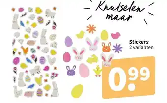 Wibra Stickers aanbieding