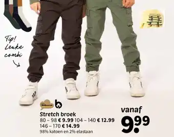 Wibra Stretch broek aanbieding