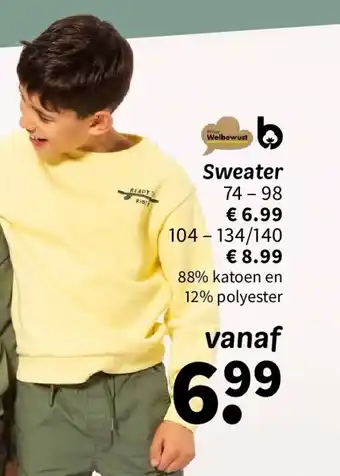Wibra Sweater aanbieding