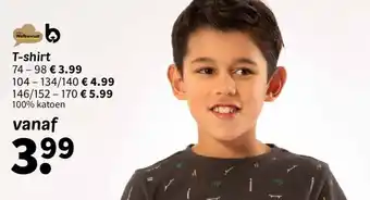 Wibra T-shirt aanbieding