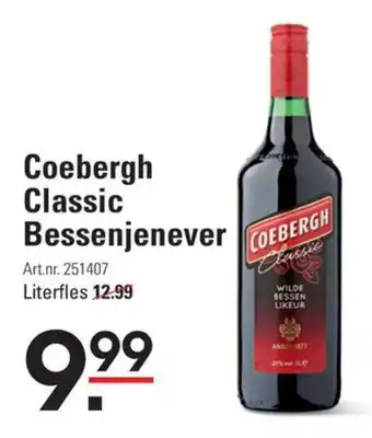 Sligro Coebergh Classic Bessenjenever aanbieding