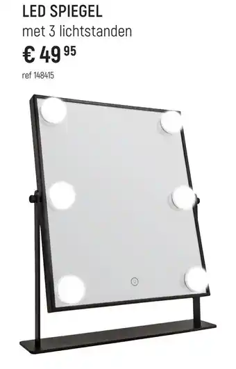 Freetime LED SPIEGEL aanbieding