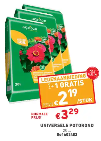 Trafic UNIVERSELE POTGROND 20L aanbieding