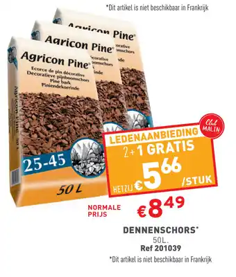 Trafic DENNENSCHORS 50L aanbieding