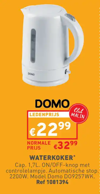 Trafic WATERKOKER aanbieding