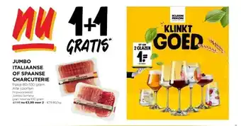 Jumbo JUMBO ITALIAANSE OF SPAANSE CHARCUTERIE aanbieding