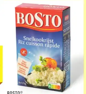 Bosto Snelkookrijst 8 x 125g