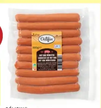 ALDI DÉLIFIN Hotdogworsten 10 st 350 g aanbieding