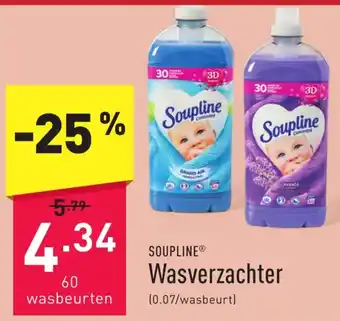ALDI SOUPLINE Wasverzachter aanbieding