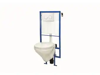 Allibert Marques ophang WC-pack met duwplaat