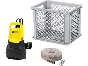 Hubo Karcher SP 16000 dompelpomp 550W vuil water + Dirt Box aanbieding