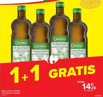 Extra zuivere olijfolie II Frantolio Carapelli 2 x 750 ml