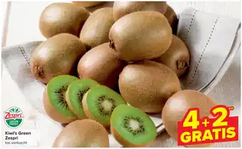 Carrefour Market Kiwi's Green Zespri aanbieding