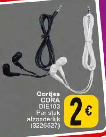 Cora Oortjes aanbieding