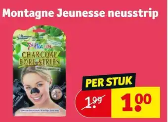 Montagne Jeunesse neusstrip