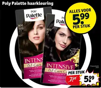 Kruidvat Poly Palette haarkleuring aanbieding