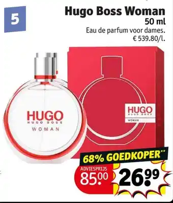 Kruidvat Hugo Boss Woman 50 ml aanbieding