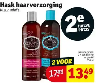 Kruidvat Hask haarverzorging aanbieding