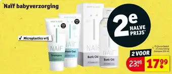 Kruidvat Naïf babyverzorging aanbieding