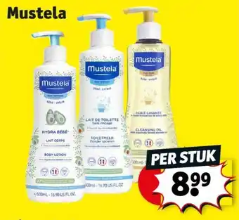 Kruidvat Mustela aanbieding