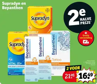 Kruidvat Supradyn en Bepanthen aanbieding